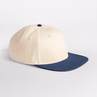 Contrast Flat Peak 6 Panel Cap