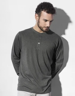 Aden Men's LS Henley T-Shirt