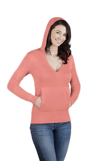 Women’s Hoody V-Neck-T LS