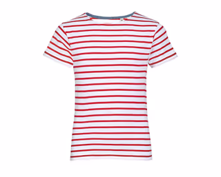 Kid's round neck striped t-shirt