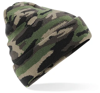 Camo Cuffed Beanie