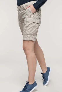Ladies' Lightweight Multipocket Bermuda Shorts K756