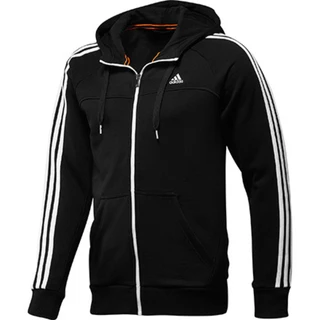 Mikina Ess 3 Stripes FZ Hood