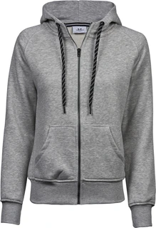 Ladies Fashion Full Zip Hoodie