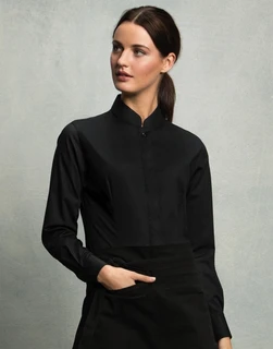 Mandarin Shirt Lady LS