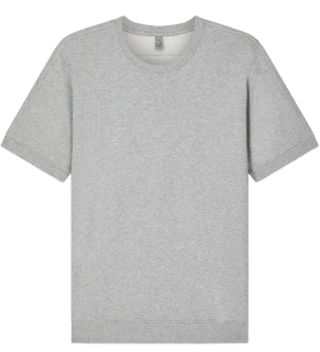 SHORT SLEEVE SWEATSHIRT