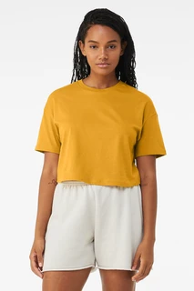 6482 Womens Jersey Crop Tee