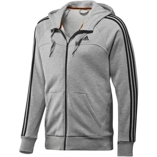 Mikina Ess 3 Stripes FZ Hood