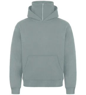 SUPER HIGH NECK HOODIE