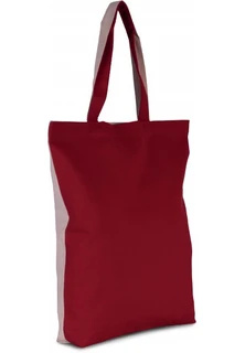 Two-tone cotton tote bag KI0230
