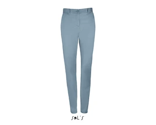 Women's satin stretch trousers