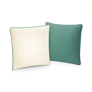 Fairtrade Cotton Piped Cushion Cover