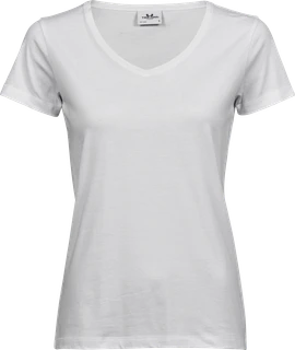Ladies Luxury V-neck Tee