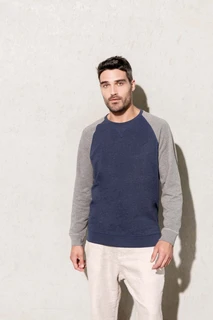 Men's Organic Raglan Sweatshirt K491