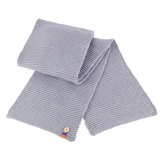 Button Trim Scarf