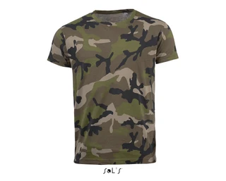 Men's round collar T-shirt  